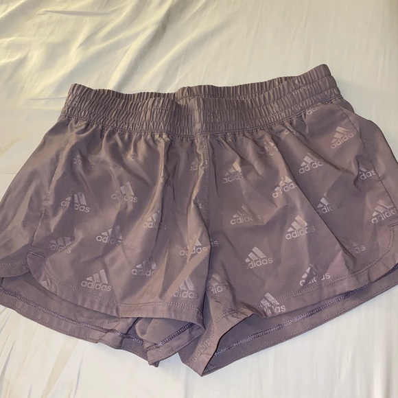 adidas Pants - Adidas Women's Lavender Athletic Shorts